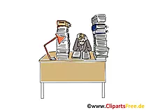 Neuer Job Clipart, Grafik, Bild
