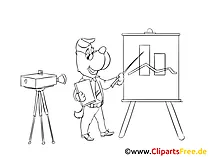 Praesentation Erfolg Clipart, Bild, Zeichnung