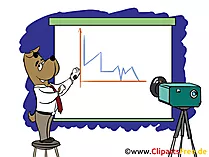 Praesentieren Clipart, Bild, Grafik, Cartoon gratis