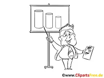 Sales Manager Clipart, Cartoon, Image