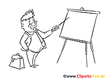 Schulung Clipart, Bild, Zeichnung, Cartoon