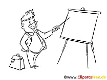Schulung Clipart, Bild, Zeichnung, Cartoon
