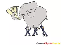 Schwere Aufgabe Clipart, Grafik, Bild, Cartoon