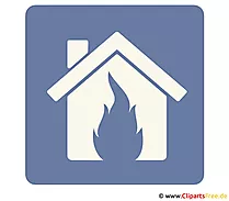 Versicherung Brandschutz Clipart