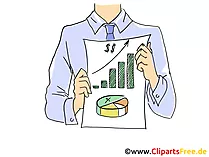 Ziele, Geschäftsplan Clipart, Grafik, Bild