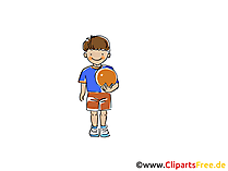Beachvolleyball Bild, Sport Clipart, Comic, Cartoon, Image gratis