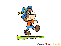 Cartoon Igel Bild, Illustration Cartoon Igel Bild, Illustration