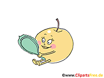 Apfel Clipart, Bild, Cartoon gratis Apfel Clipart, Bild, Cartoon gratis