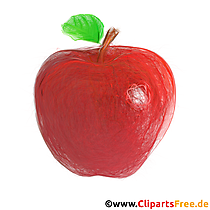 Apfel Illustration im PNG-Format