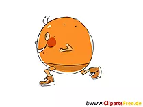 Cartoon Orange