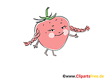 Clipart Erdbeere
