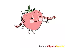 Clipart Erdbeere