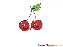 Kirschen Bilder, Cliparts, Vorlagen für Schule