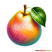 Nashi-Birne Clipart