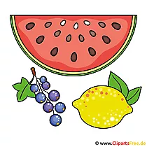 Wassermelone Clipart