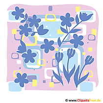 Frühling Cliparts kostenlos -  Blumen und Pflanzen