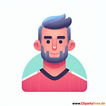 Abwehrspieler Clipart - Bilder zum Thema Fußball