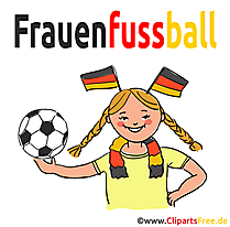 Frauenfussball Bild-Clipart