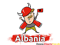 Albania Clip Art Image