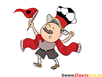 Fussball WM und EM Cartoon Bilder