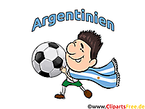 Argentinian Soccer Player - Sport Cliparts