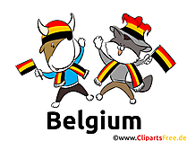 Belgium Football Clip Art