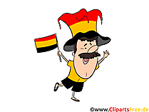 Fussball Clipart-Illustration Belgien