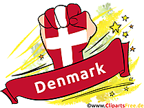 Dänemark Plakat zum Drucken