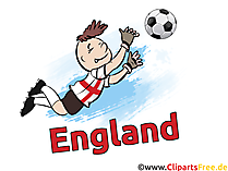 Torwart Fussball England Clip Art Bild gratis