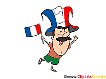 Sport Clipart Frankreich Clipart-Grafik kostenlos
