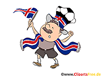 Clipart Fussball Island