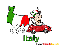 Fussball Clipart Italien kostenlos