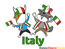 Fussball EM und WM Clipart kostenlos