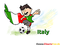 Italia Clipart Fussball