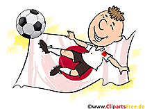 Fußballspieler aus Japan Clipart, Bild, Grafik gratis