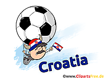 Fussball Bild zu EM und WM Kroatien