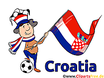 Fussball Clipart Kroatien