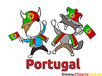 Fussballfans Portugal Fussball EM und WM Bilder