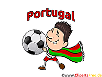 Portugal Fussball EM und WM Bild gratis