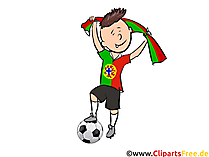 Spieler Portugal Fussball EM und WM Bild gratis