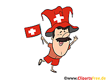 Sportfan Clipart-Bilder kostenlos