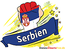 Serbien Clipart