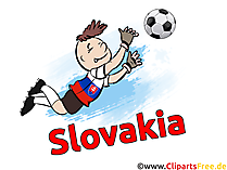 Clip Art Football Slovakia World and Europe Cup