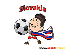 Slovakia Clip Art Image Football free