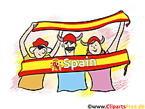 Sportfans Clipart-Bilder kostenlos