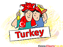 Sport fans Turkey image, clipart