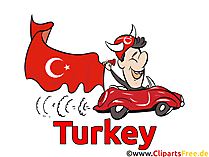 Türkische Sportfans, Fussballfans Bild kostenlos