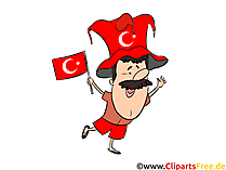 Turkish Sport Fan Image, Picture, Clipart