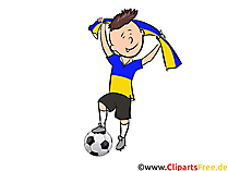 Ukraine Clipart Fussball Bild zu EM und WM
