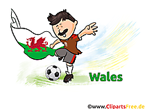 Wales Fussballer Bild kostenlos